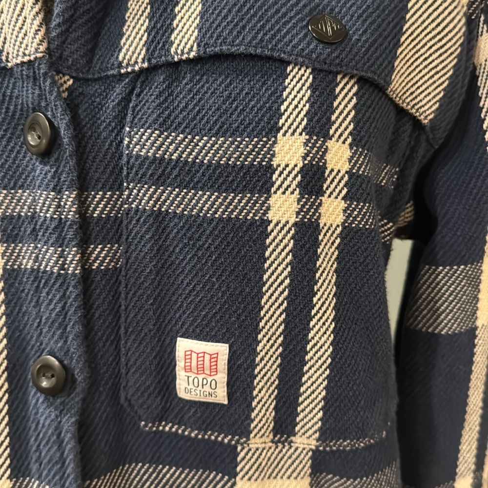 Topo Plaid Shirt Jacket - Picture 8 of 13